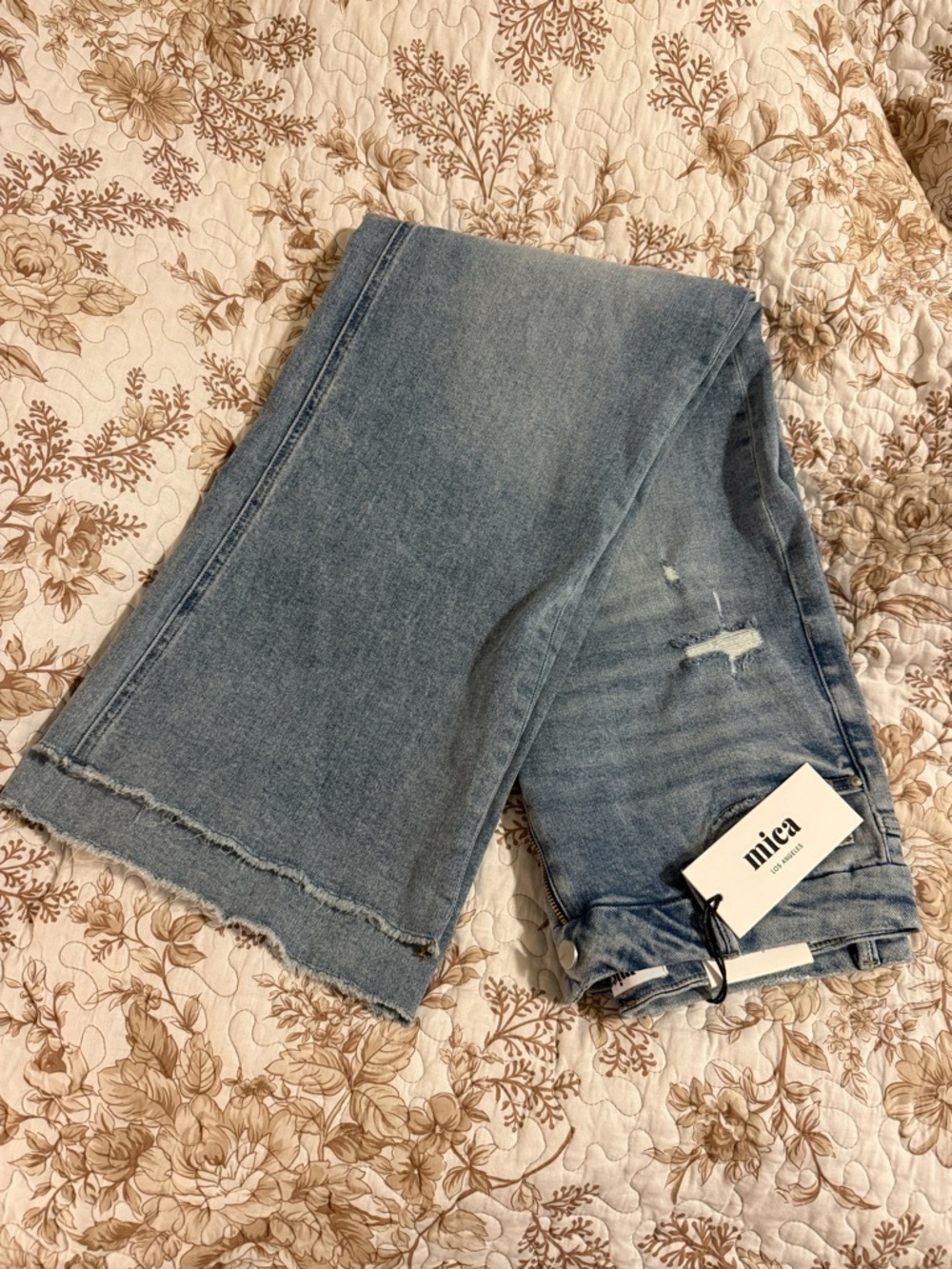 Mica Light Blue High-Rise Wide-Leg Jeans - Picture 4 of 4